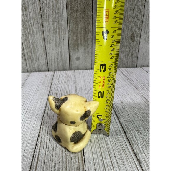 Vtg Harmony Kingdom Pot Belly's "Pete" Cat Kitten Figurine 2003 Hidden Yarn - Picture 9 of 11